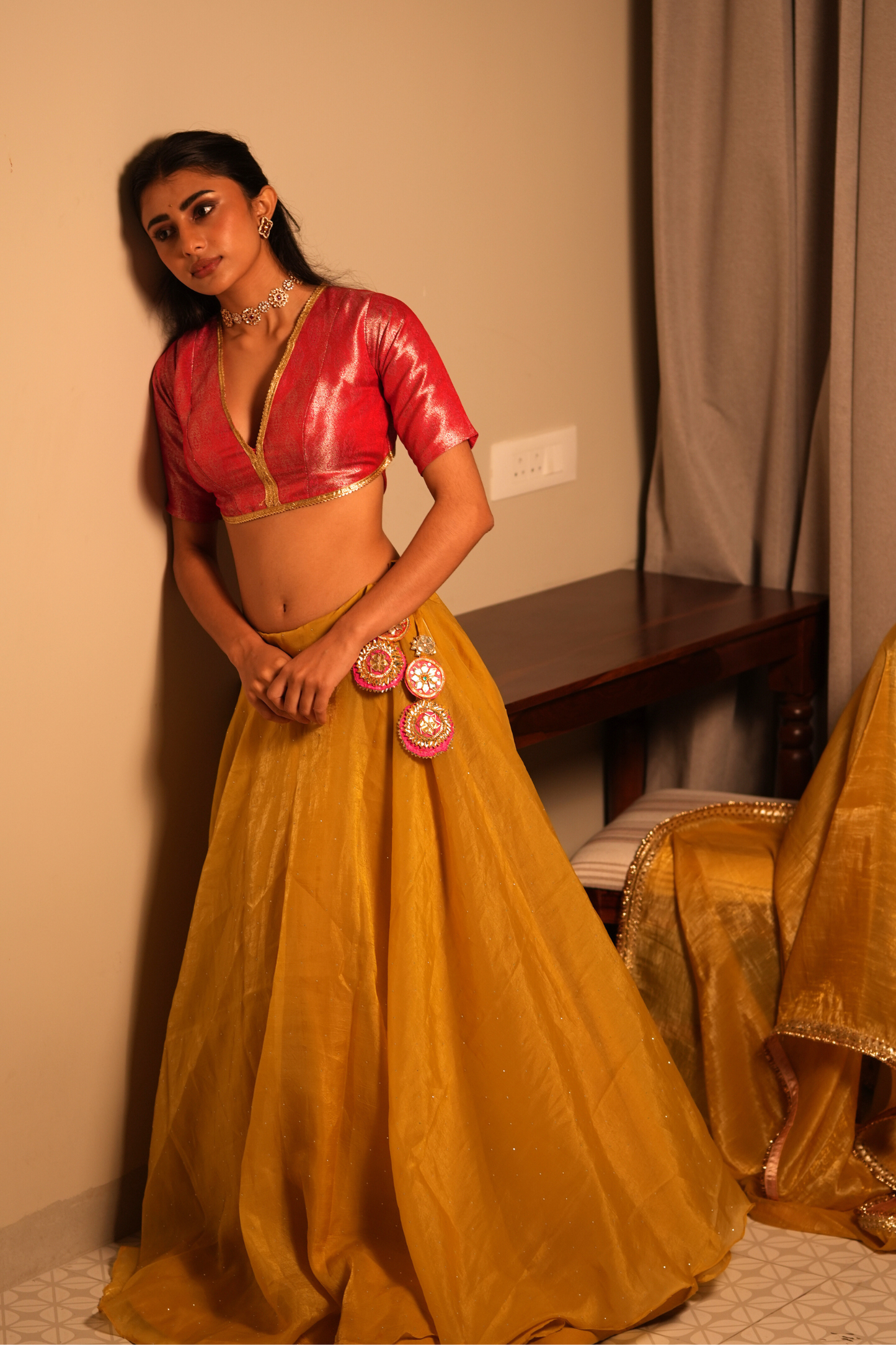 Maithili Lehenga Set