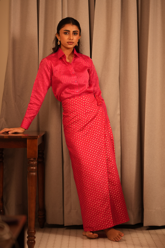 Ani Wrap Skirt Set